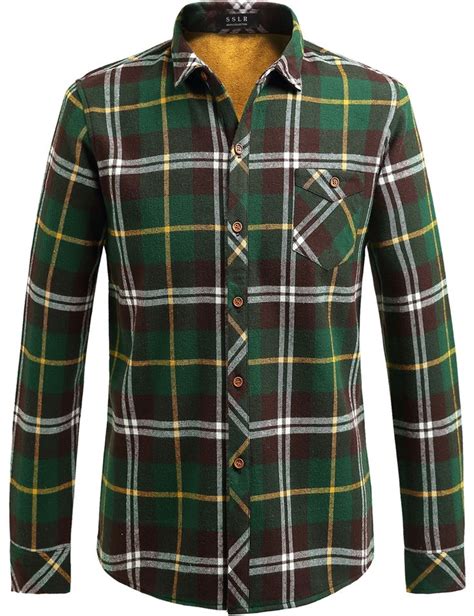 Military Green Plaid Shirt 